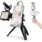 Kit Vlogger SYNCO 2: Créez des Vidéos Pro avec Microphone & Lumière LED pour Smartphone!